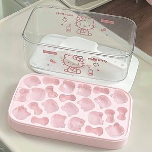 헬로키티얼음틀 산리오캐릭터즈 얼음틀 실리콘틀 귀여운소품 잡화