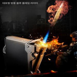 터보라이터  캠핑용라이터 기계식 티타늄 디키트 윈드밀 가스 메탈 캐논