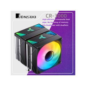 JONSBO CR 1150 라디에이터 1700 AM5 CPU CPU 히트 듀얼 쿨러 듀얼 파이프 LGA1200 3000 쿨러 120mm AM4 5V 타워 1151