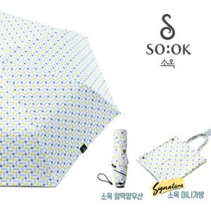 엘리자베스 여왕이 선물받은 브랜드 [소옥] 암막 자외선 양우산 하루(그레이)