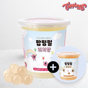 [증정] 토핑스 팝핑펄 팝핑보바 리치 907g + 벌꿀향 907g