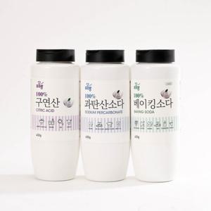 디버스샵 구연산 베이킹소다 과탄산소다 3종 화장실청소 욕실청소 탈취 산소계표백제