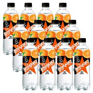 롯데칠성 칠성 사이다 제로 오렌지 500ml 12입 제로음료