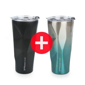 [키친아트]락 스텐 텀블러 900ml 1+1