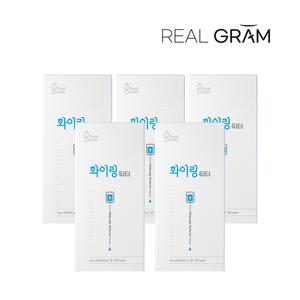 리얼그램 화이링워터 레몬맛 맛있는 포도당 수분충전, 80g, 5개