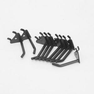 auvil 프리미엄 타공판 후크 5cm, 블랙, 10개 one option