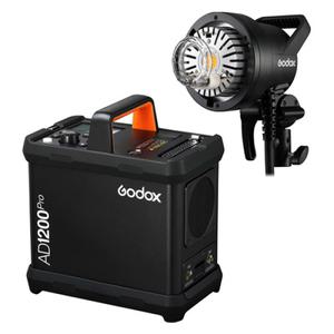 고독스 AD1200Pro 아웃도어 스튜디오조명 플래시 스트 로브 스트로보 파워팩 키트 1200W