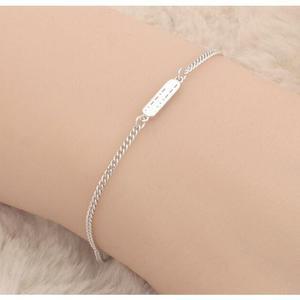 [BZI019I6_51](국내제조) DOT 실버 은팔찌(16cm+여유1.5cm)