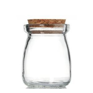 캔들 용기 콜크 뚜껑 푸딩 병 100ml/향초 소이 왁스 공병 캔들재료 만들기