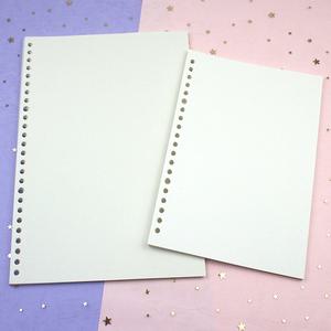 반투명 20공 26공 바인더 A5 B5 바인더 속지