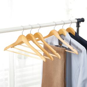 할메이드 고급 우드 나무 니트 정장 코트 원목옷걸이 치마 바지걸이 20P