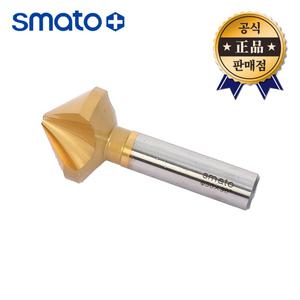 스마토 카운터싱크 3F-10 3F-15 3날-90도 TIN R형 10mm 15mm SUS가공 이중기리 사라기리