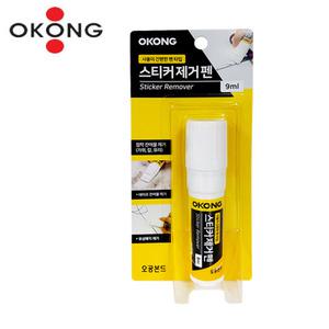 오공 스티커 제거펜 제거제 차량 테이프 리무버 9ML