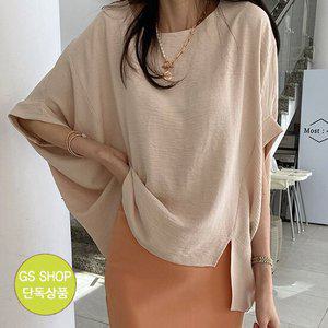 [모니카룸] (55~77반)(빅사이즈)레프무드blouse