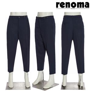 [롯데백화점]레노마 S/S 여름 슬렉스9부 팬츠 허리밴딩 아주편안한 네이비 스판바지ROJMBP55A EK3653