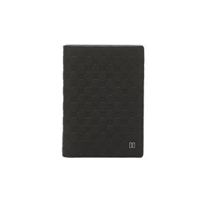 [롯데백화점]닥스 액세서리 [LOUIS]블랙 음각패턴 소가죽 중지갑DBWA0F375BK