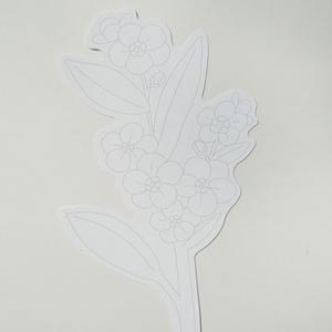 컬러링 페이퍼플라워 종이꽃 & 종이화병 만들기 DIY 꾸미기