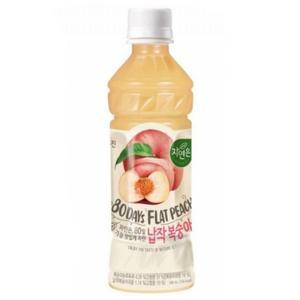 웅진 자연은 납작복숭아 340ml 24개