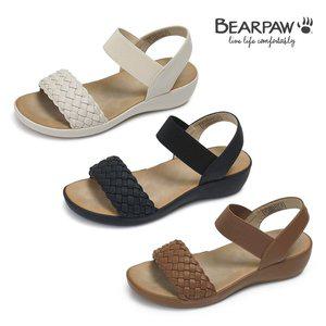 [베어파우](강남점)(BEARPAW) 여성  HILTON III 밴딩 샌들 3종(K2783QB)