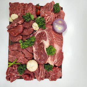 한우 1++ 구이용세트 800g 갈비 고기 소고기 돼지고기 닭고기 선물세트