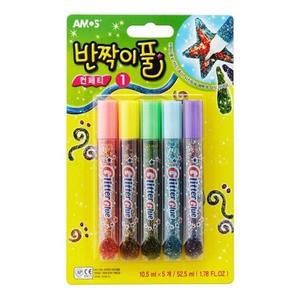 [XBIIL825]반짝이풀1번 컨페티 5색 그림 미술 색칠놀이