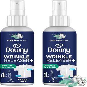 Downy  방출 스프레이  올인원  냄새  정전기 제거 3 fl oz (2개 팩)  린넨 향