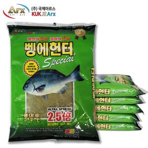 국제아르스 벵에 헌터 파우더 밑밥 1박스 12봉 바다 떡밥 벵에돔 미끼