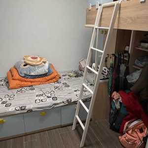 침대 사다리 2층 계단 벙커 기숙사 난간 다락방 원목