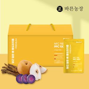바른농장 도라지 배도라지 배즙 도라지청 1박스(30포) 기침가래에 기관지에 좋은 음식