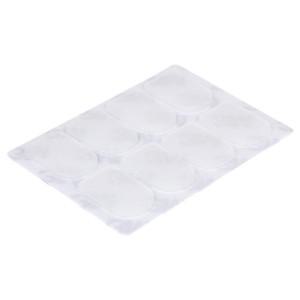 클라리넷 소프라노 색소폰 마우스피스 패치 패드 쿠션 0.8mm 투명 부품 및 액세서리 8 개