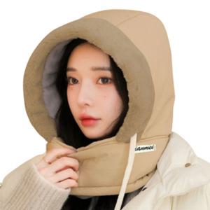 후드 기모 패딩 바라클라바 여성 남자 방한 발라클라바 후리스 후드넥워머