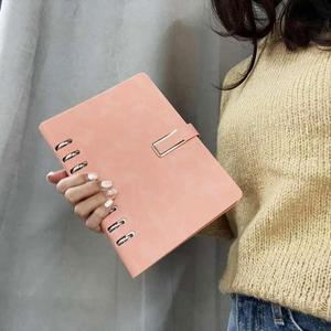 [KGPQZEOG_4B]만년 일기장다이어리 6공 A5 데일리 핑크