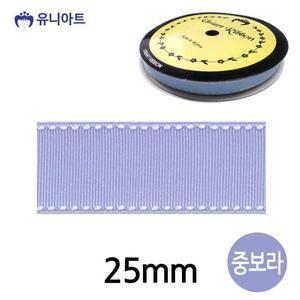[KGPQFU3C_4B]유니아트 골직 (리본) 롤 (폭 25mm) (중보라)