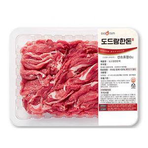 [도드람한돈] 앞다리 불고기용 500g 1팩 + 등심꽃살 500g
