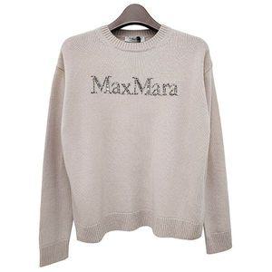 [막스마라]더팩토리 24FW S 막스마라 KASSEL 로고 울 캐시미어 니트 (2429366163600 008) 123472151