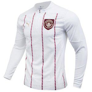 [푸마] 맨체스터 시티 프리매치 1/4 짚 탑 L/S 77915677 클럽 긴팔 트레이닝복