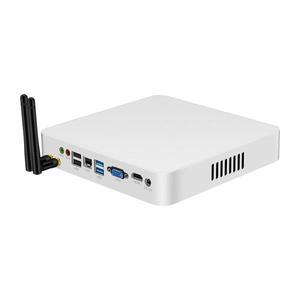 Helorpc 오피스 미니 PC, 인텔 4200U, 4500U, DDR3 지지대, 윈도우 10, 11, 리눅스 1 * 기가비트 6 * USB 1