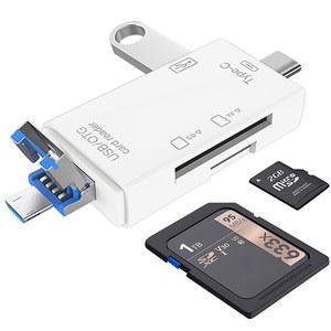네오툴스 리더기 카드 TF USB IN 플레이 변속기 SD 카드용 어댑터 노트북 플러그 지지대 메모리