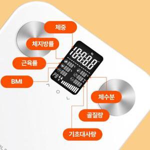 블루투스 앱연동 와이드 패널 인바디 스마트 디지털 체중계