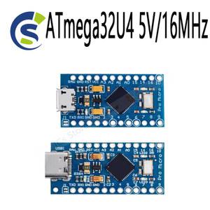 아두이노 모듈용 프로 마이크로 레오나르도 재고 헤더 신제품 ATmega32U4 최고 품질 5V 16MHz