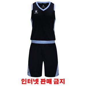 켈미 농구복 유니폼 세트 Basketball Black 1054