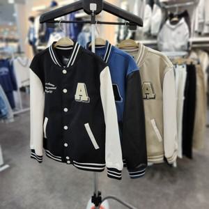 유니 모직 야구 점퍼