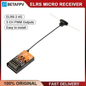 BETAFPV ELRS 마이크로 2 4GHz 리시버 4G RX 5CH PWM 출력 CRSF, RC FPV 고정익 항공기 자동차 보트 헬리콥터용