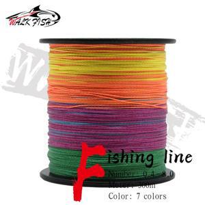 WALK FISH 일본 PE 브레이드 낚싯줄, 초강력 플로팅 4 가닥, 300m