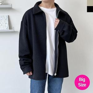 [BZJL0LIE_4B]항공점퍼 봄 기본 남성의류 오버핏 블루종