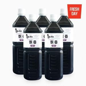 울어매 고창 자연산 생 칡즙 진액 5병×1L