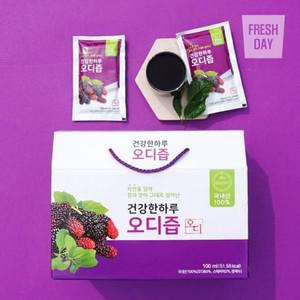 자연그대로 정읍 토종 오디즙 선물세트 30봉×100ml