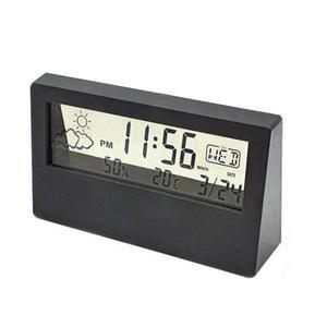 전자 온도계 온습도계시계 실내 탁상용 측정기 검정