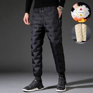 방한 고주파압열 양털패딩바지 겨울 누빔 바지 팬츠