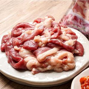 1등급 무항생제 유황오리 생오리로스 슬라이스 (냉장), 1kg